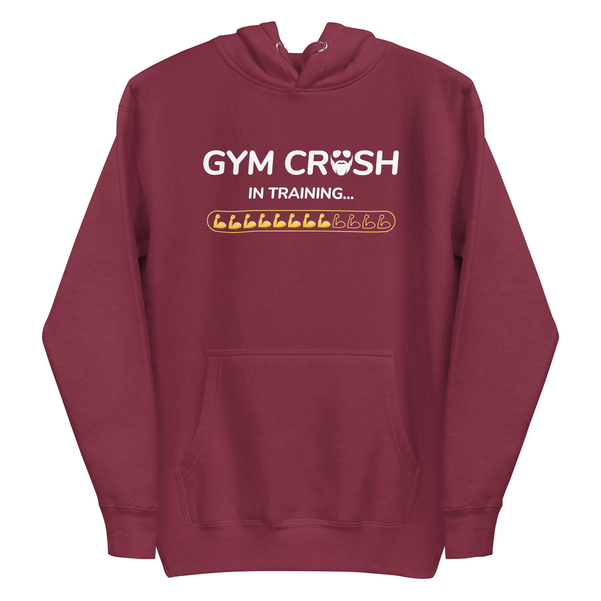Gym Crush In Training (Bicep) Premium Hoodie