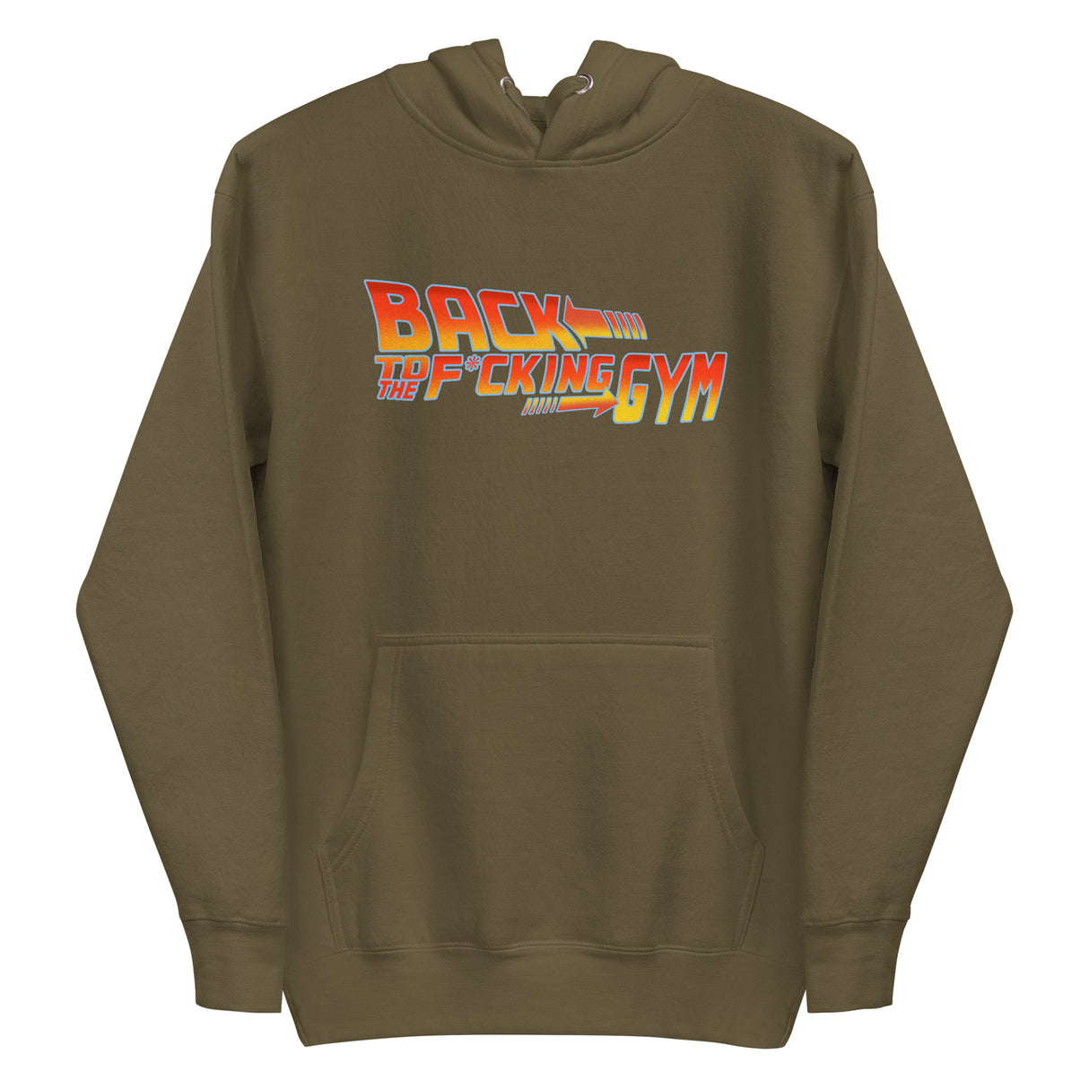 Back To The F*cking Gym (Logo) Premium Hoodie