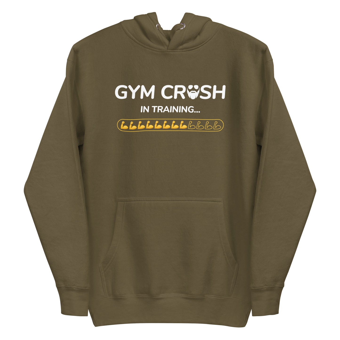 Gym Crush In Training (Bicep) Premium Hoodie
