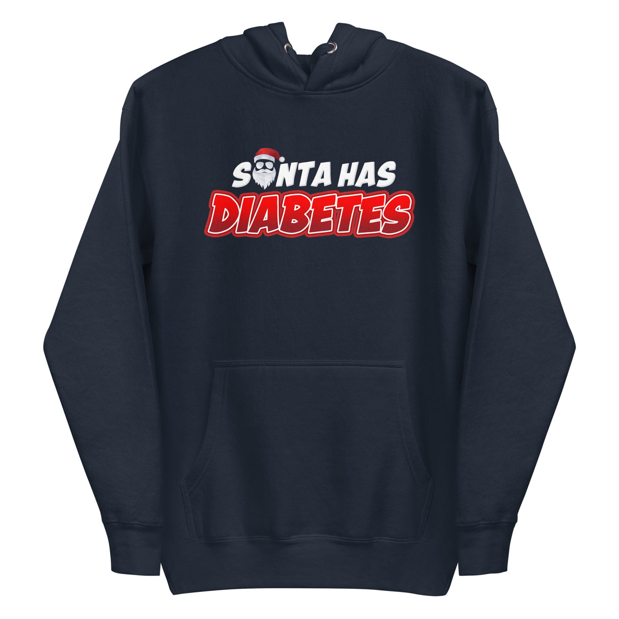 Santa Has Diabetes Premium Hoodie