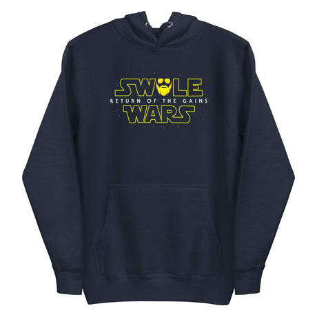 Swole Wars Yellow Premium Hoodie