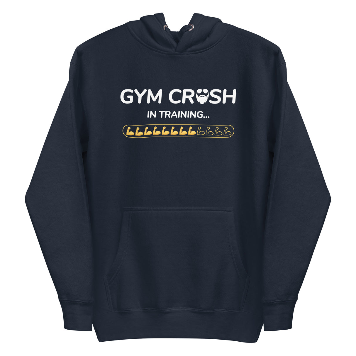 Gym Crush In Training (Bicep) Premium Hoodie