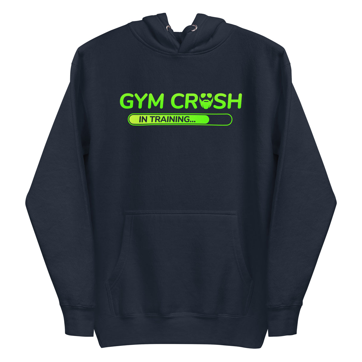 Gym Crush In Training (Green) Premium Hoodie