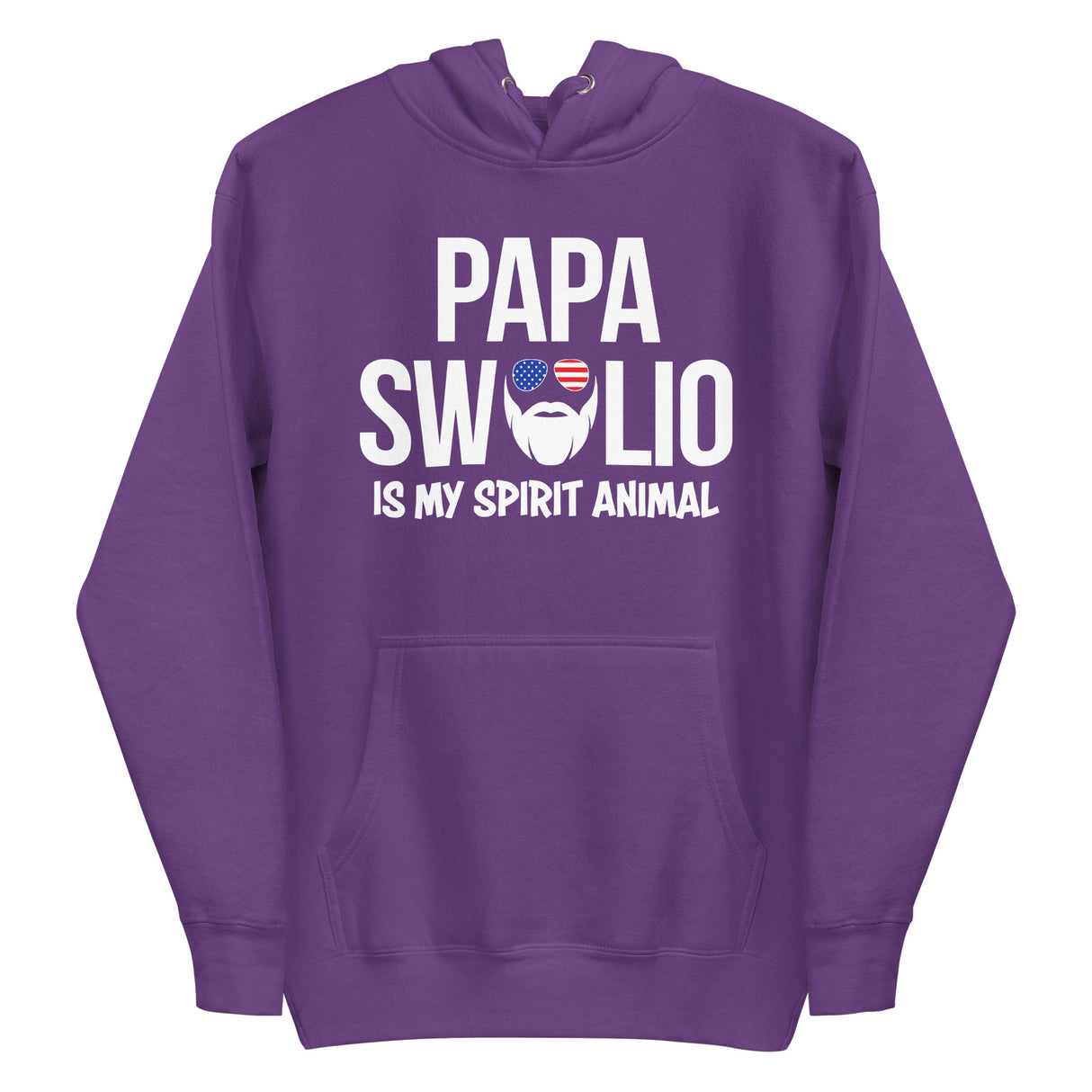 Papa Swolio Is My Spirit Animal Premium Hoodie
