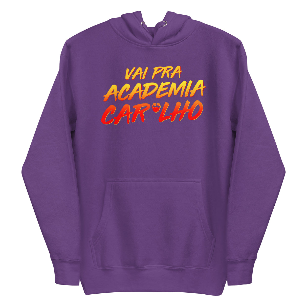 Vai Pra Academia Caralho Premium Hoodie