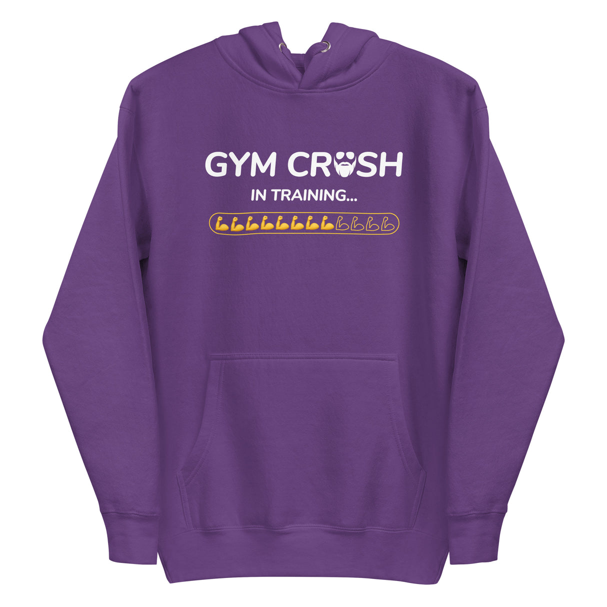 Gym Crush In Training (Bicep) Premium Hoodie