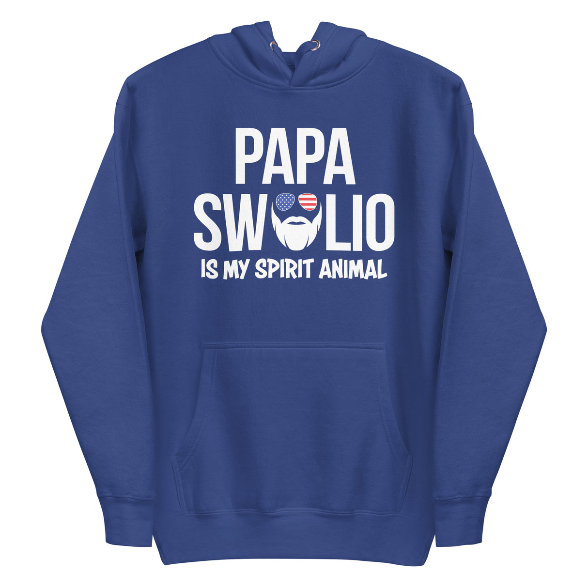 Papa Swolio Is My Spirit Animal Premium Hoodie