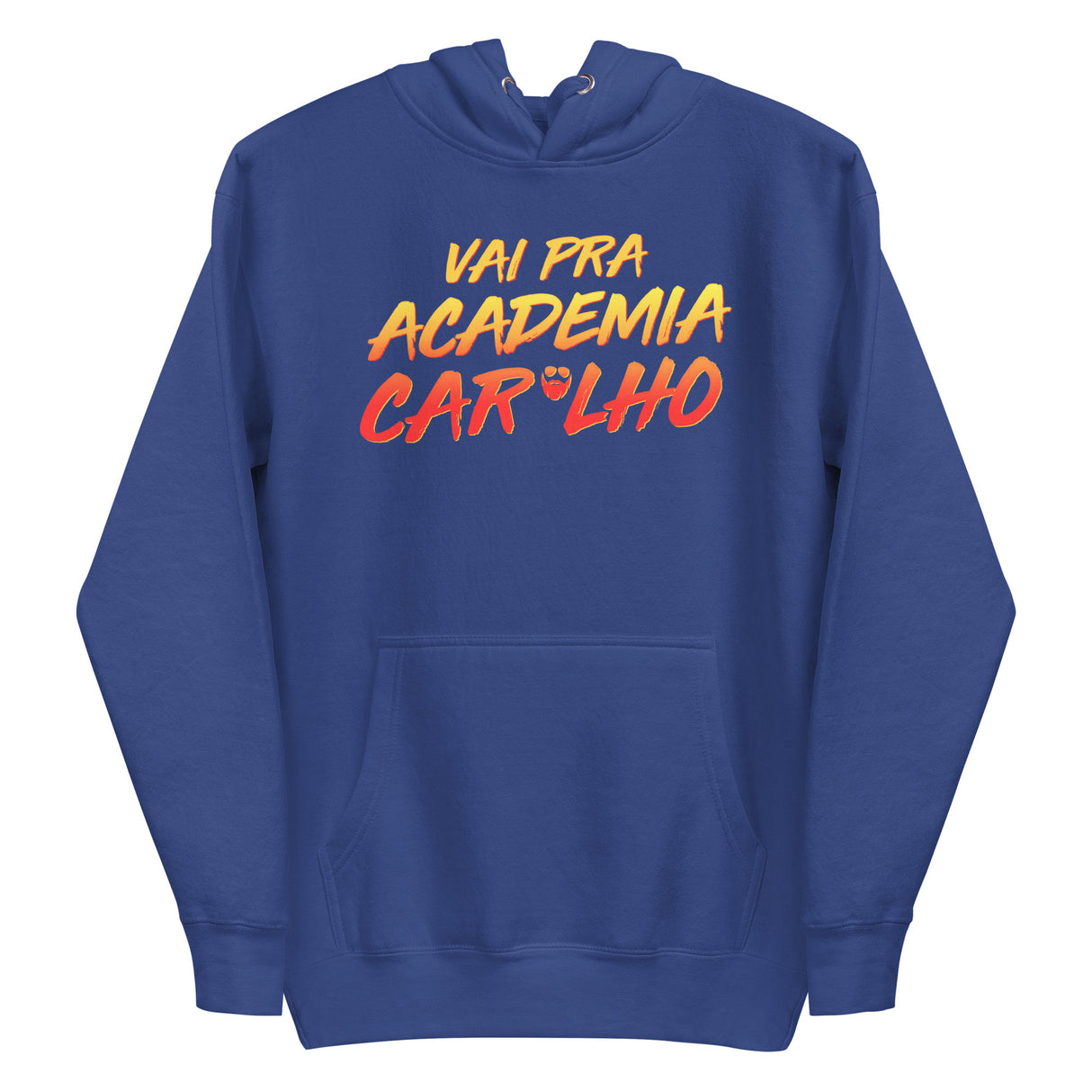 Vai Pra Academia Caralho Premium Hoodie