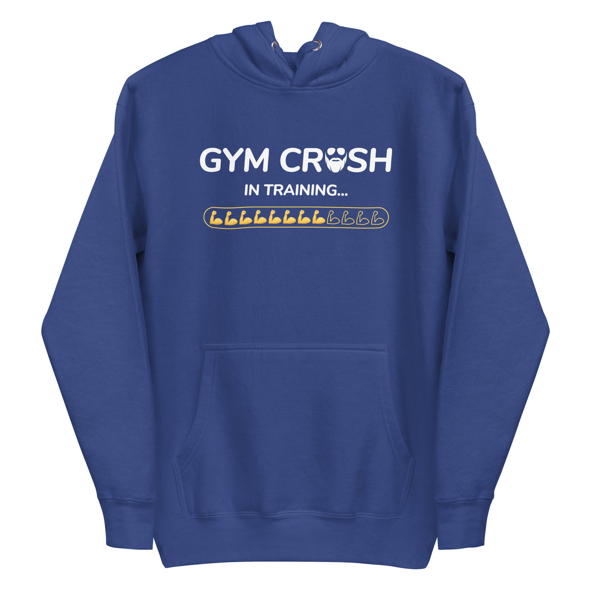 Gym Crush In Training (Bicep) Premium Hoodie