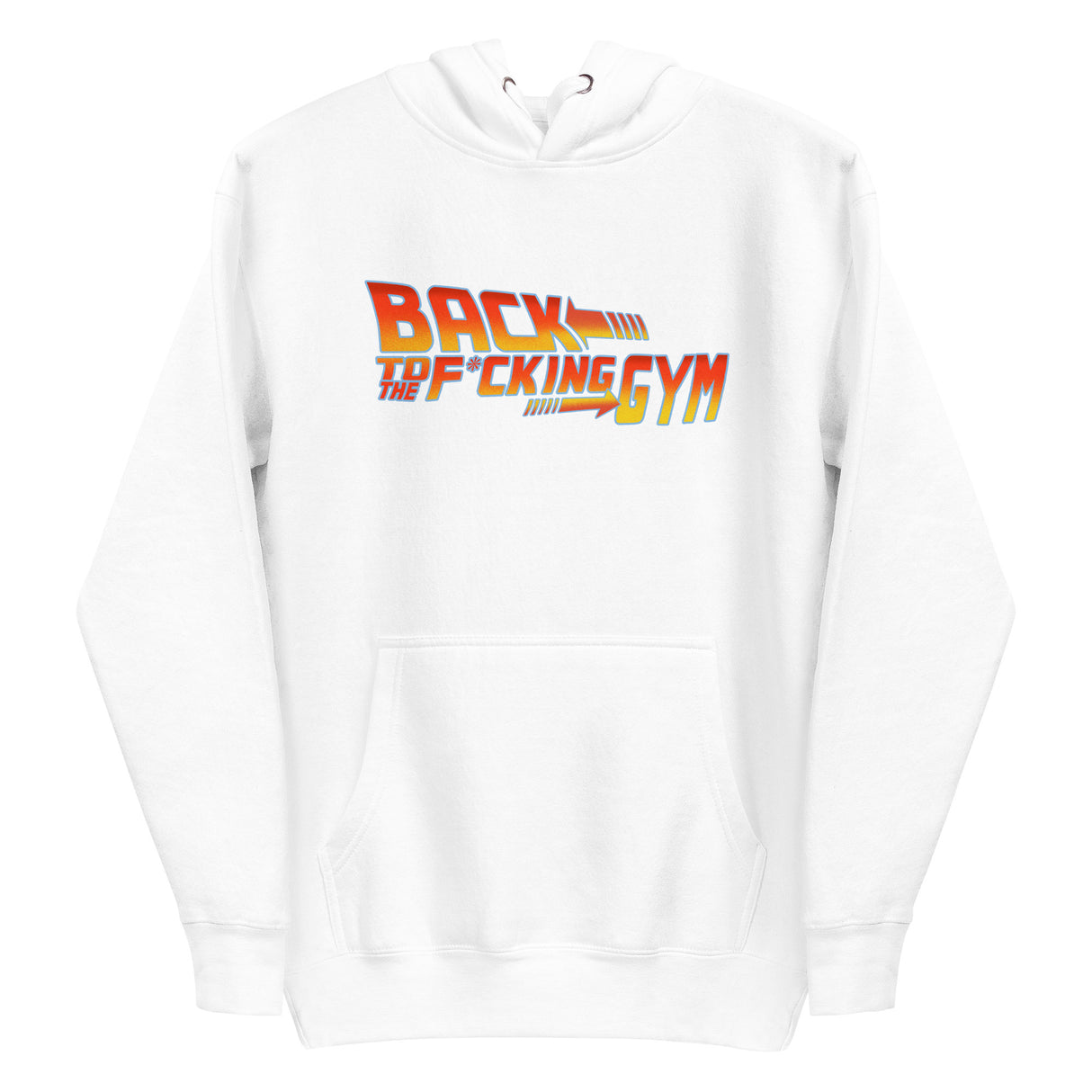 Back To The F*cking Gym (Logo) Premium Hoodie