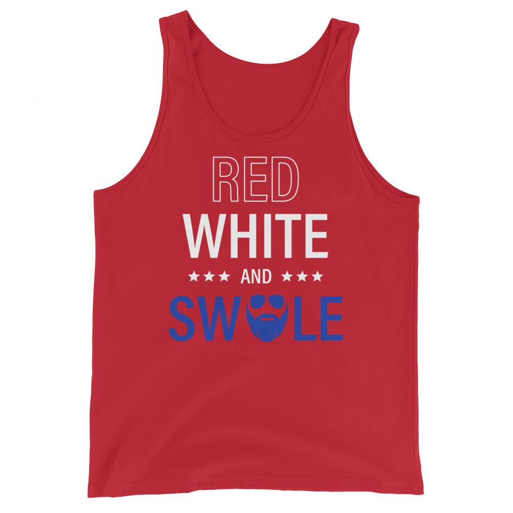 Red, White and Swole Men's Tank Top
