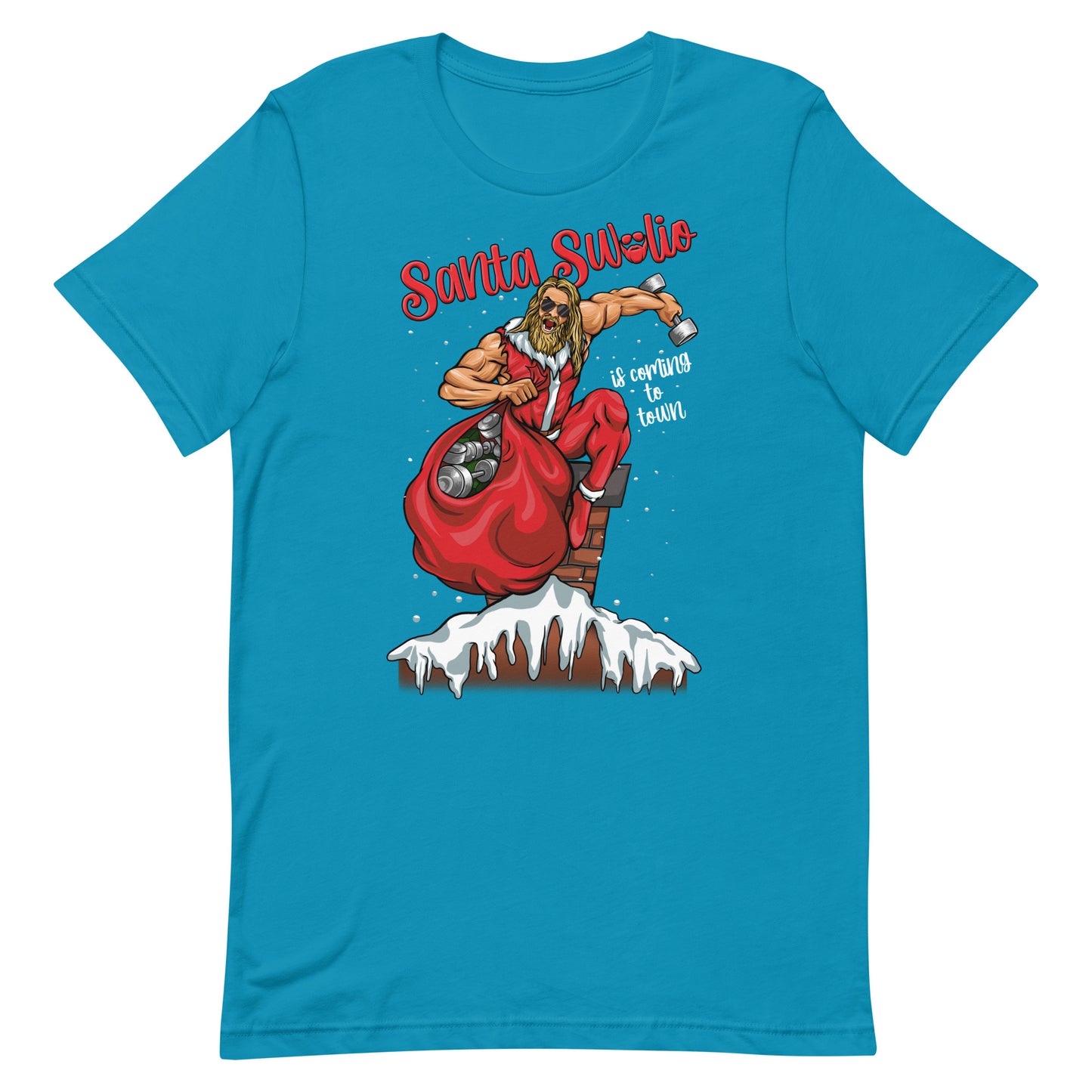 Santa Swolio Is Coming To Town T-Shirt