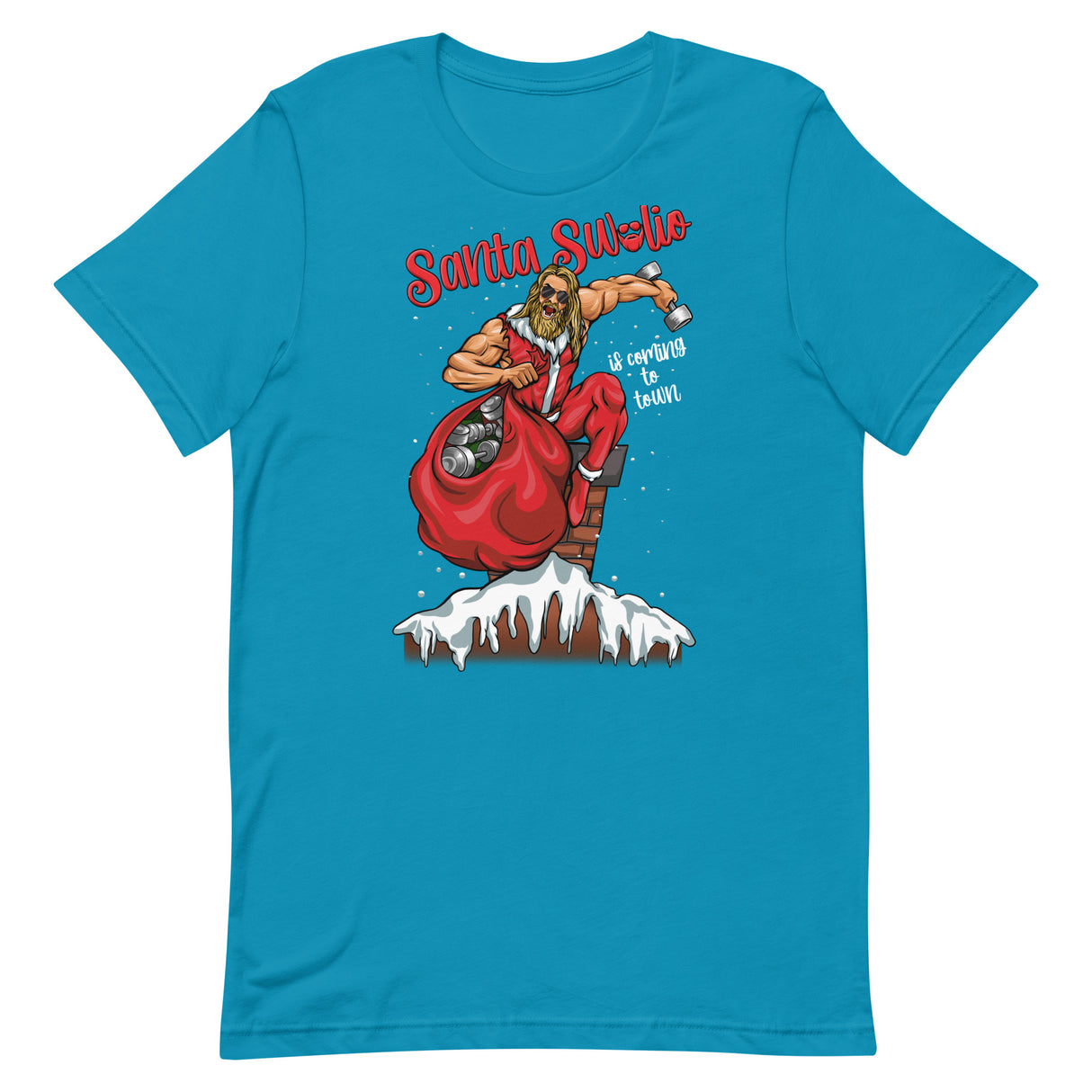 Santa Swolio Is Coming To Town T-Shirt