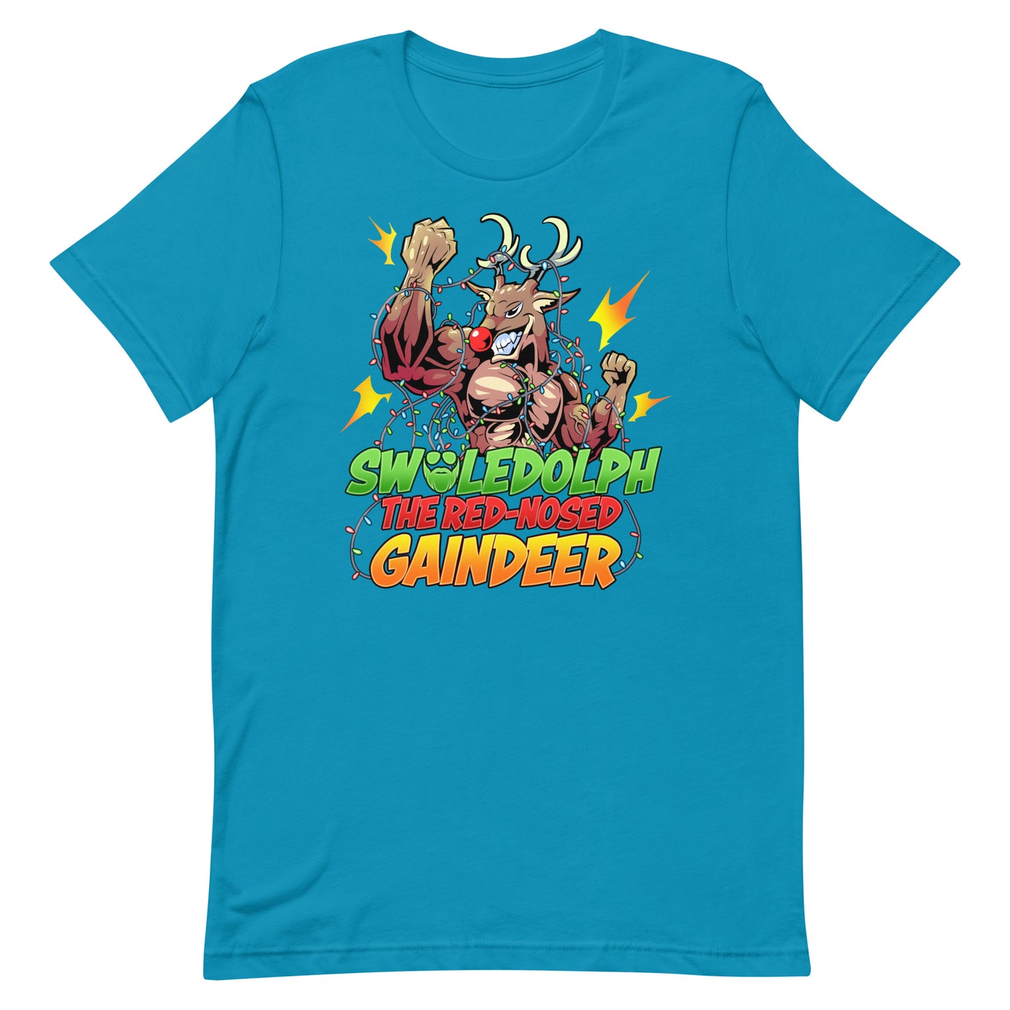 Swoledolph The Red-Nosed Reindeer