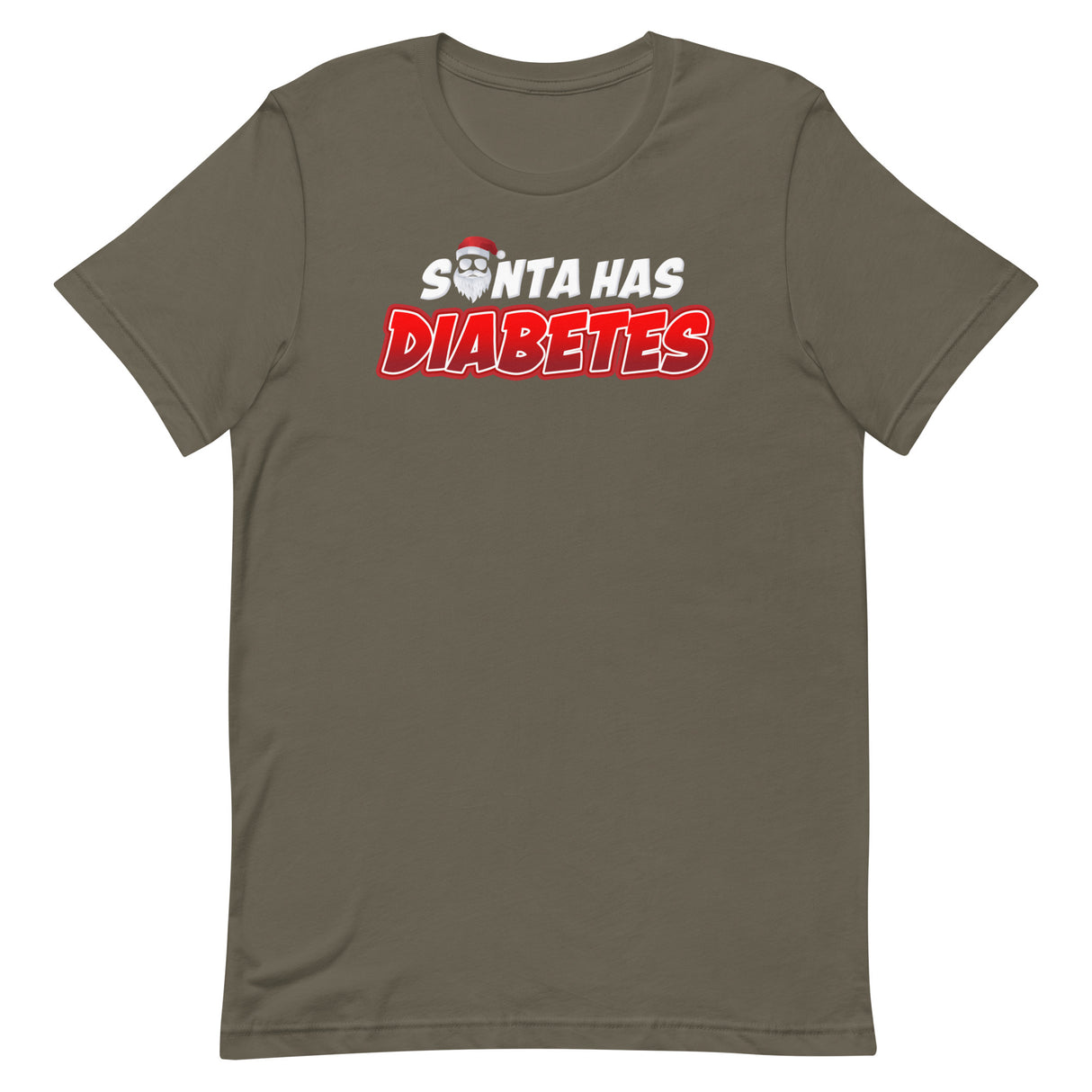 Santa Has Diabetes T-Shirt