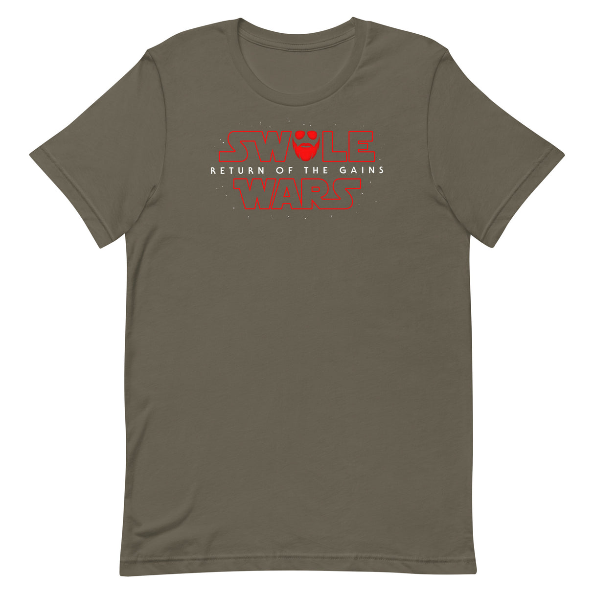 Swole Wars Red T-Shirt