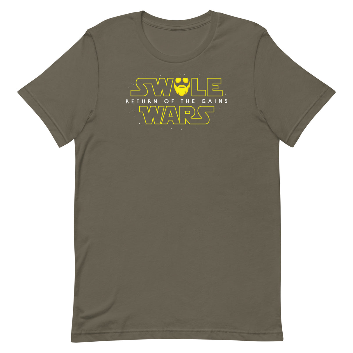 Swole Wars Yellow T-Shirt