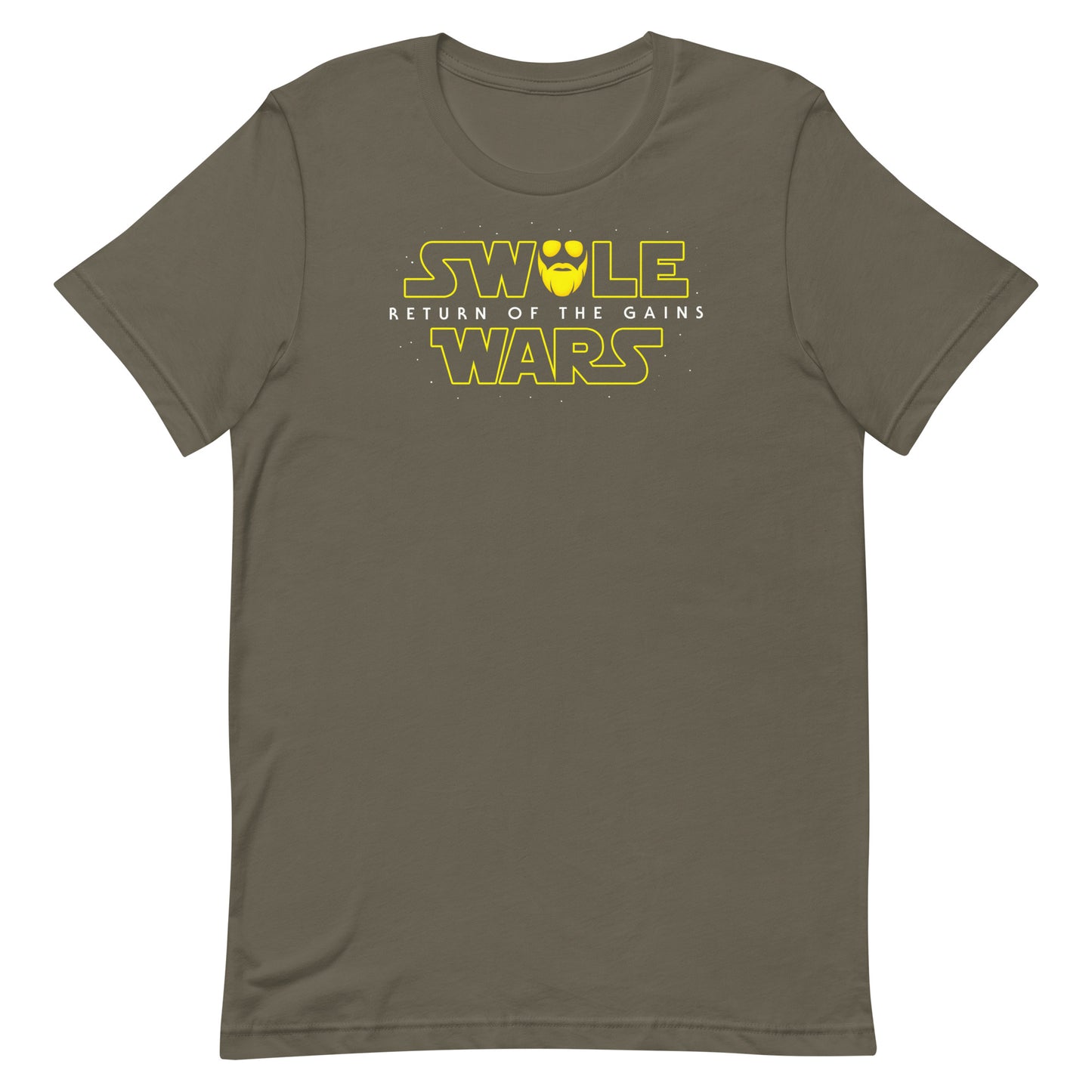 Swole Wars Yellow T-Shirt