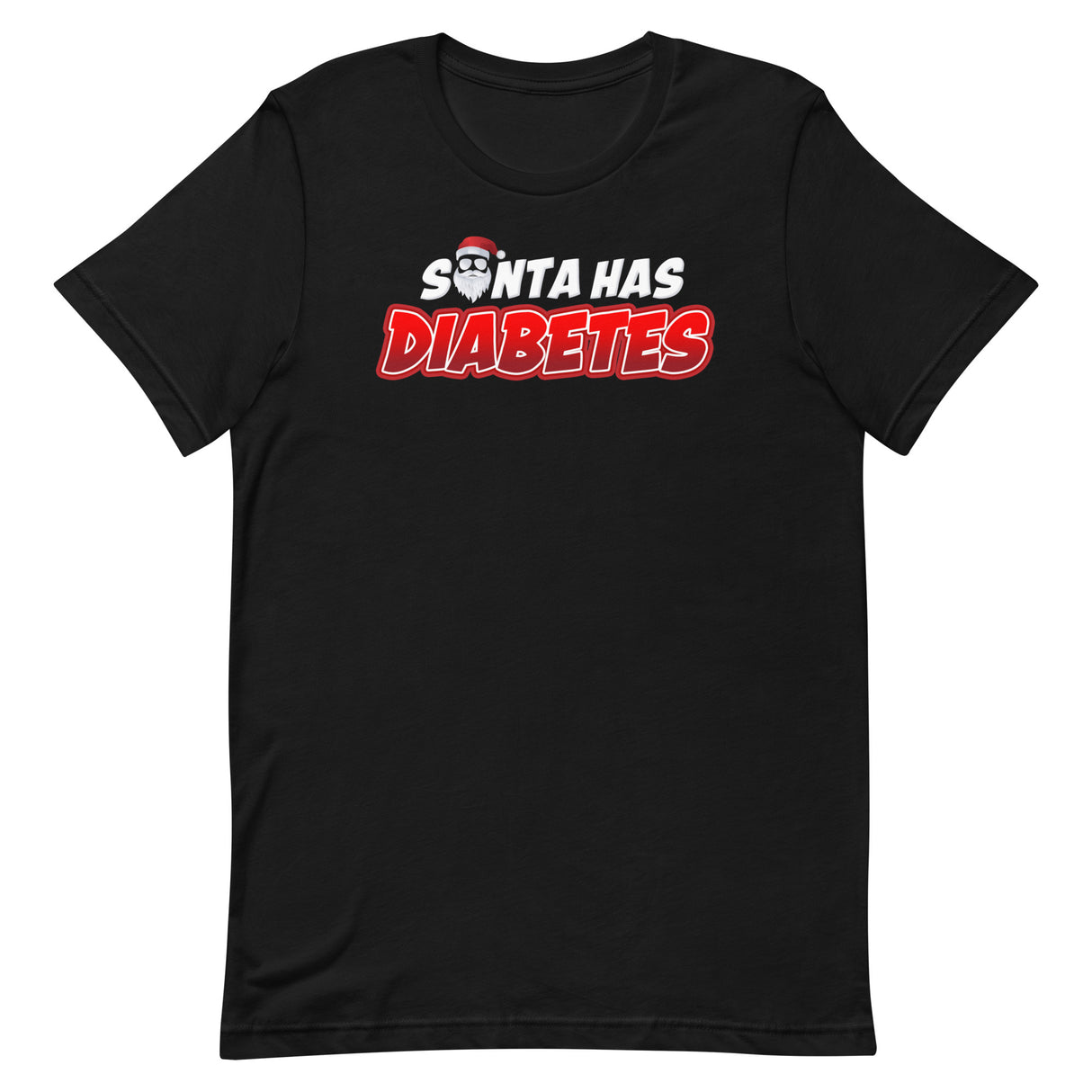 Santa Has Diabetes T-Shirt