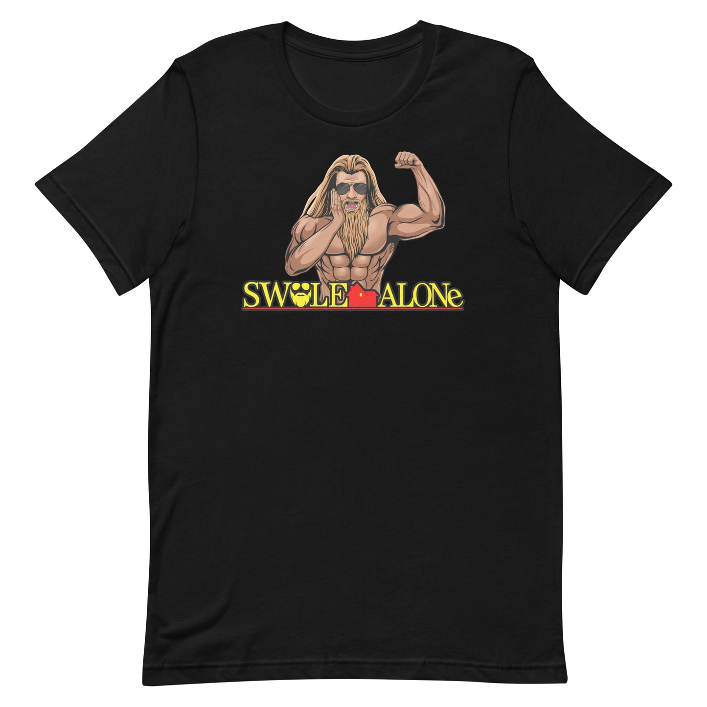 Swole Alone (Image) T-Shirt