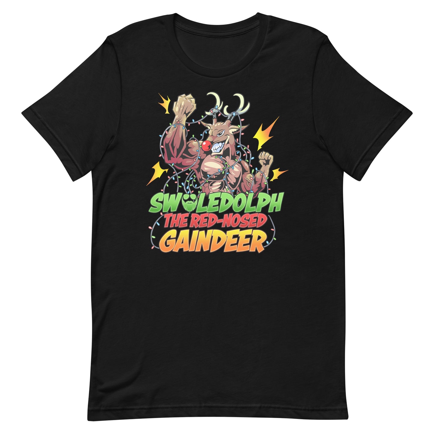 Swoledolph The Red-Nosed Reindeer