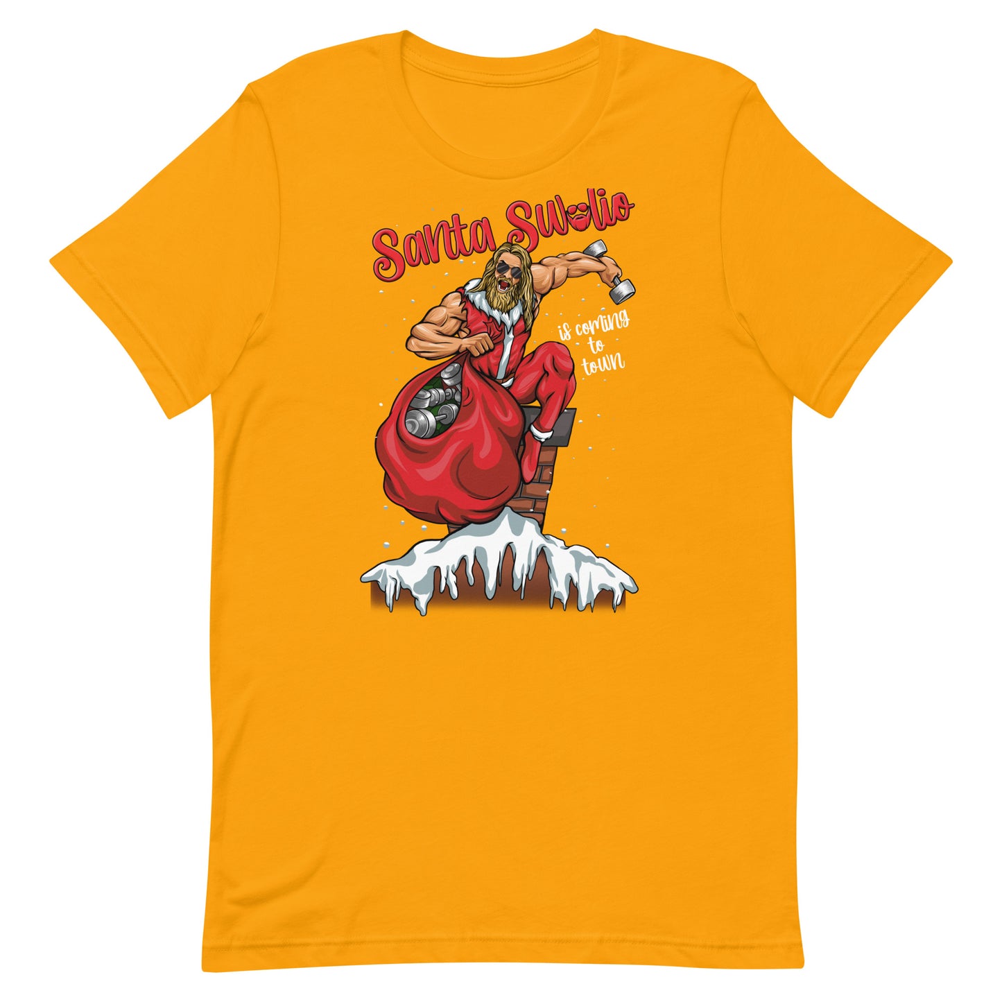 Santa Swolio Is Coming To Town T-Shirt