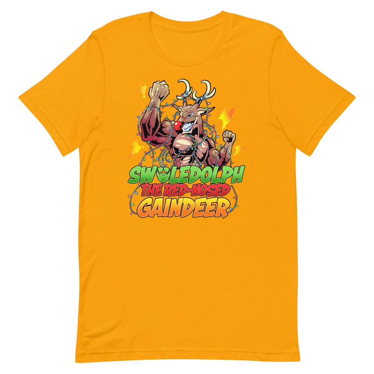 Swoledolph The Red-Nosed Reindeer