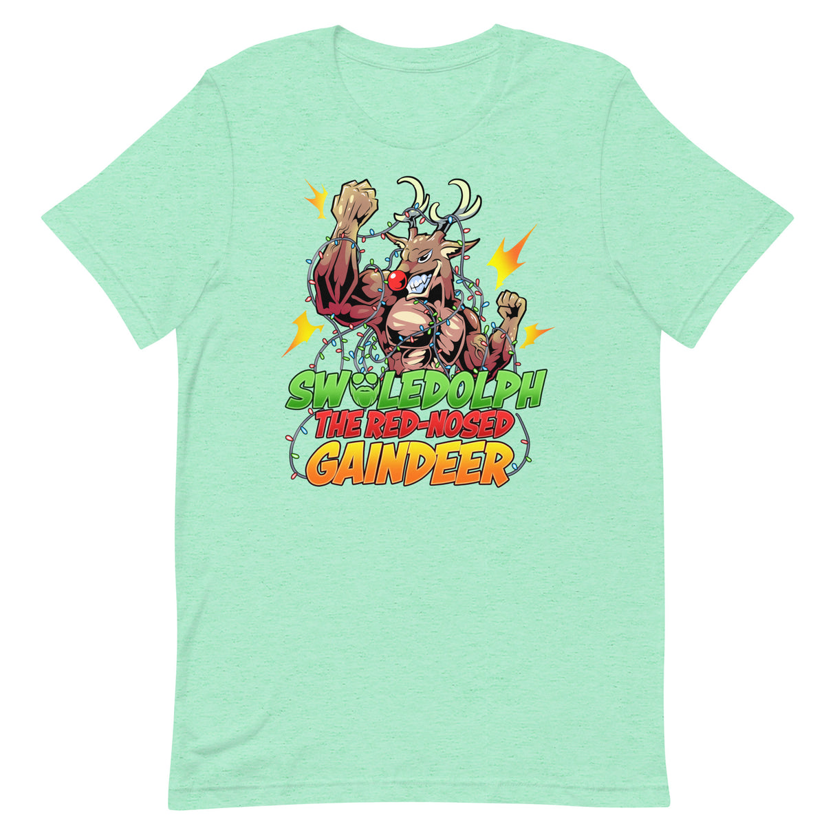 Swoledolph The Red-Nosed Reindeer