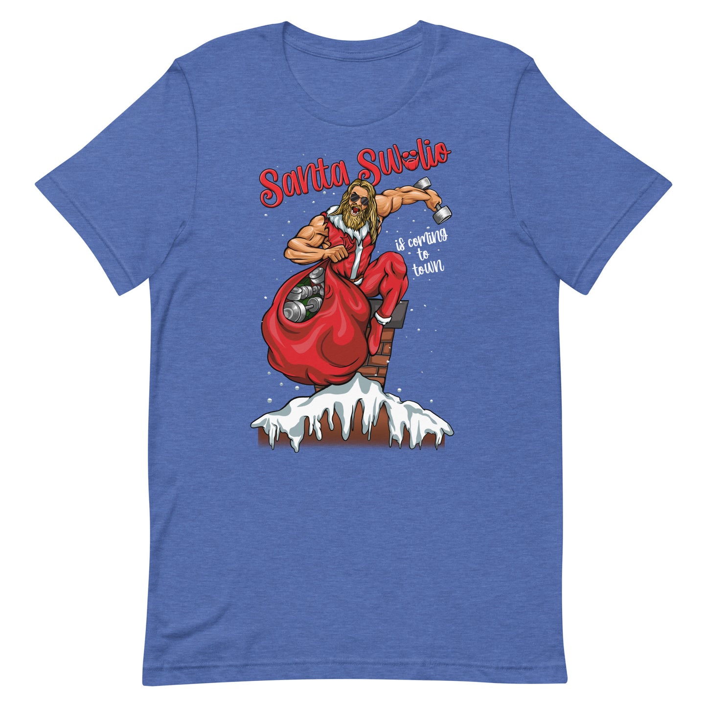 Santa Swolio Is Coming To Town T-Shirt