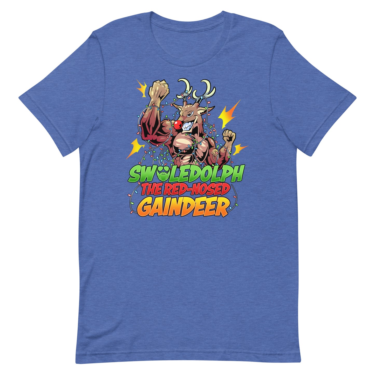 Swoledolph The Red-Nosed Gaindeer T-Shirt