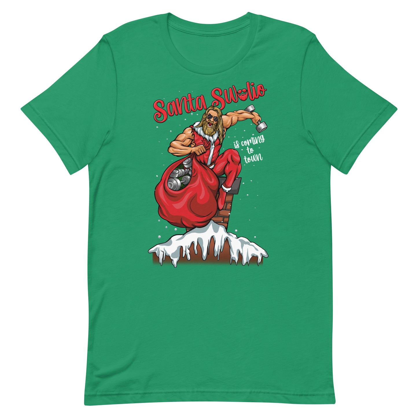 Santa Swolio Is Coming To Town T-Shirt