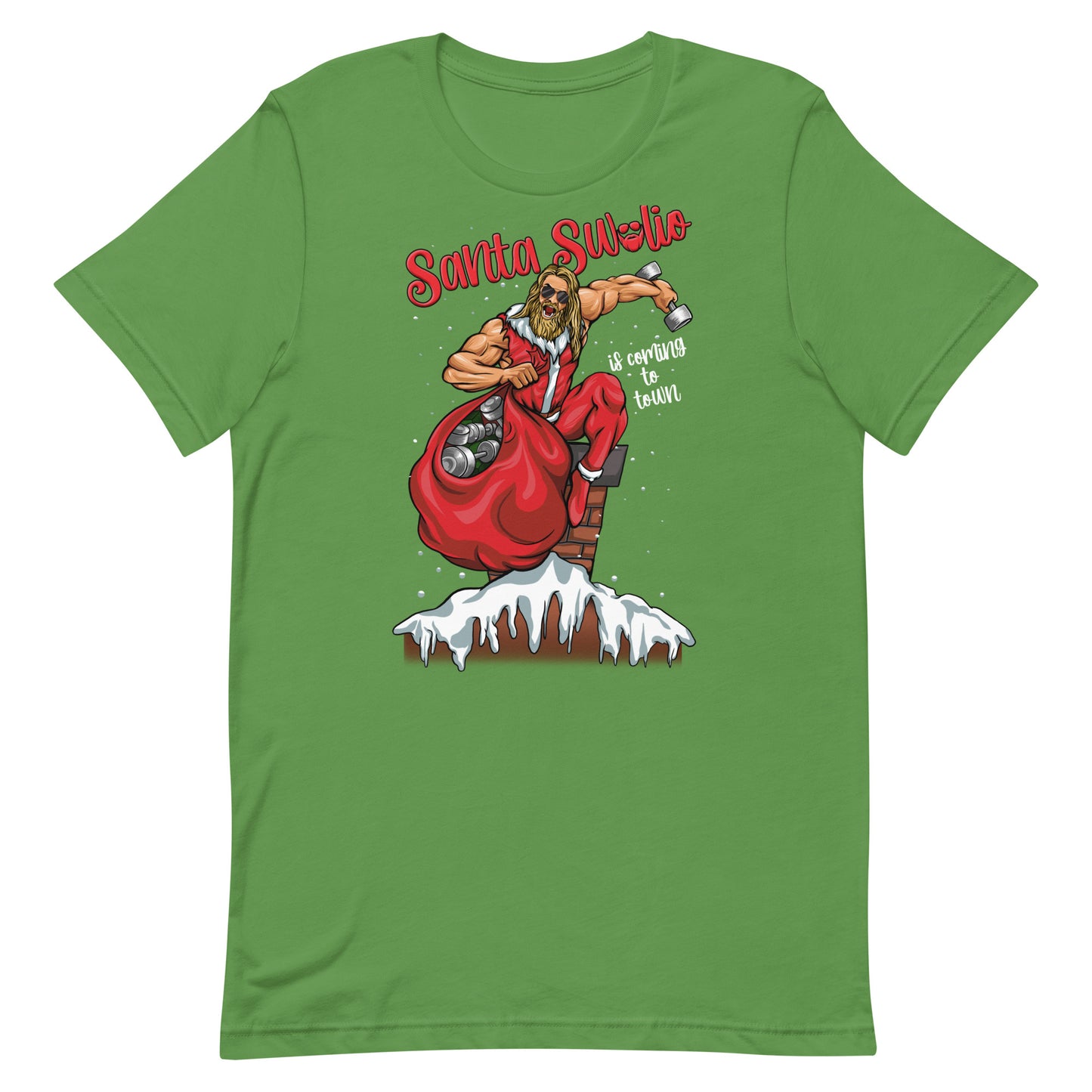 Santa Swolio Is Coming To Town T-Shirt