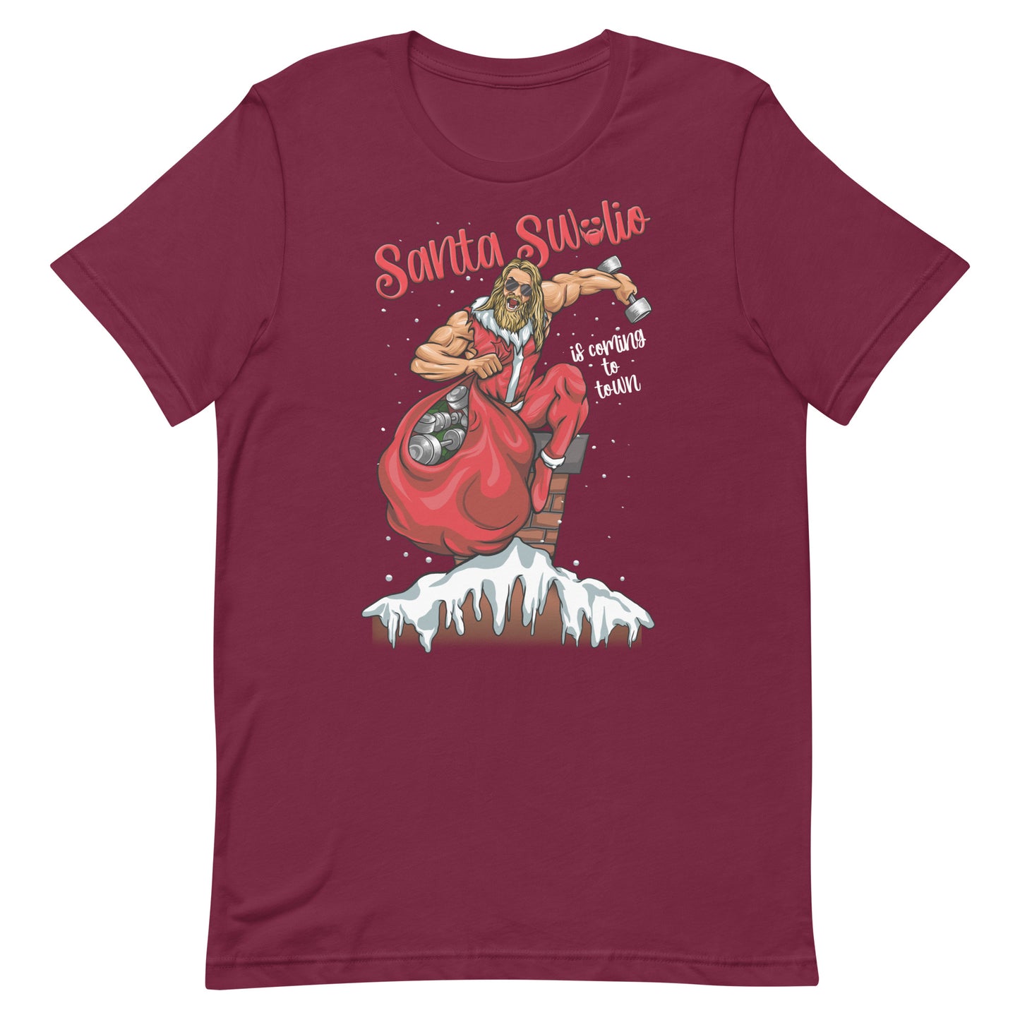 Santa Swolio Is Coming To Town T-Shirt
