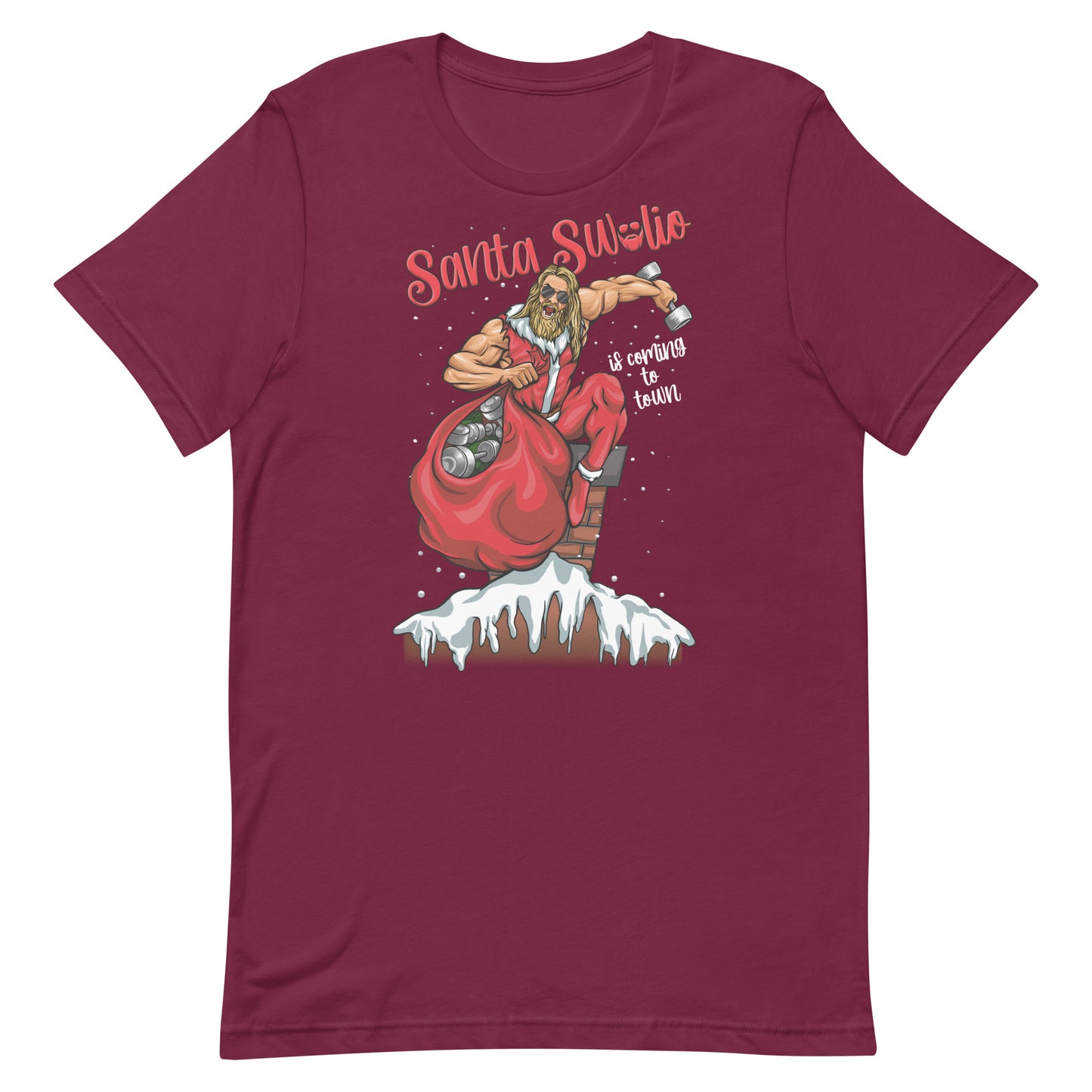 Santa Swolio Is Coming To Town T-Shirt