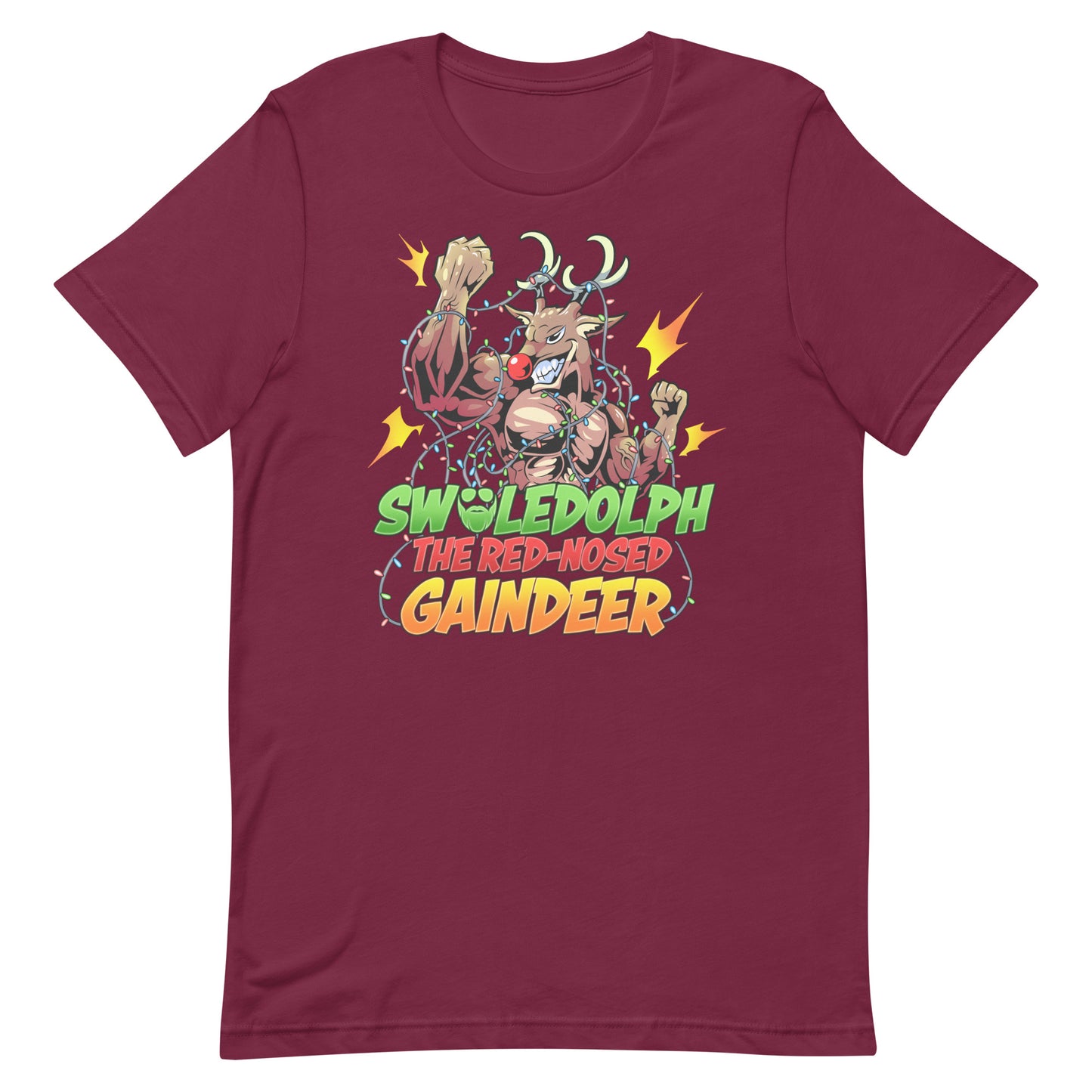 Swoledolph The Red-Nosed Reindeer