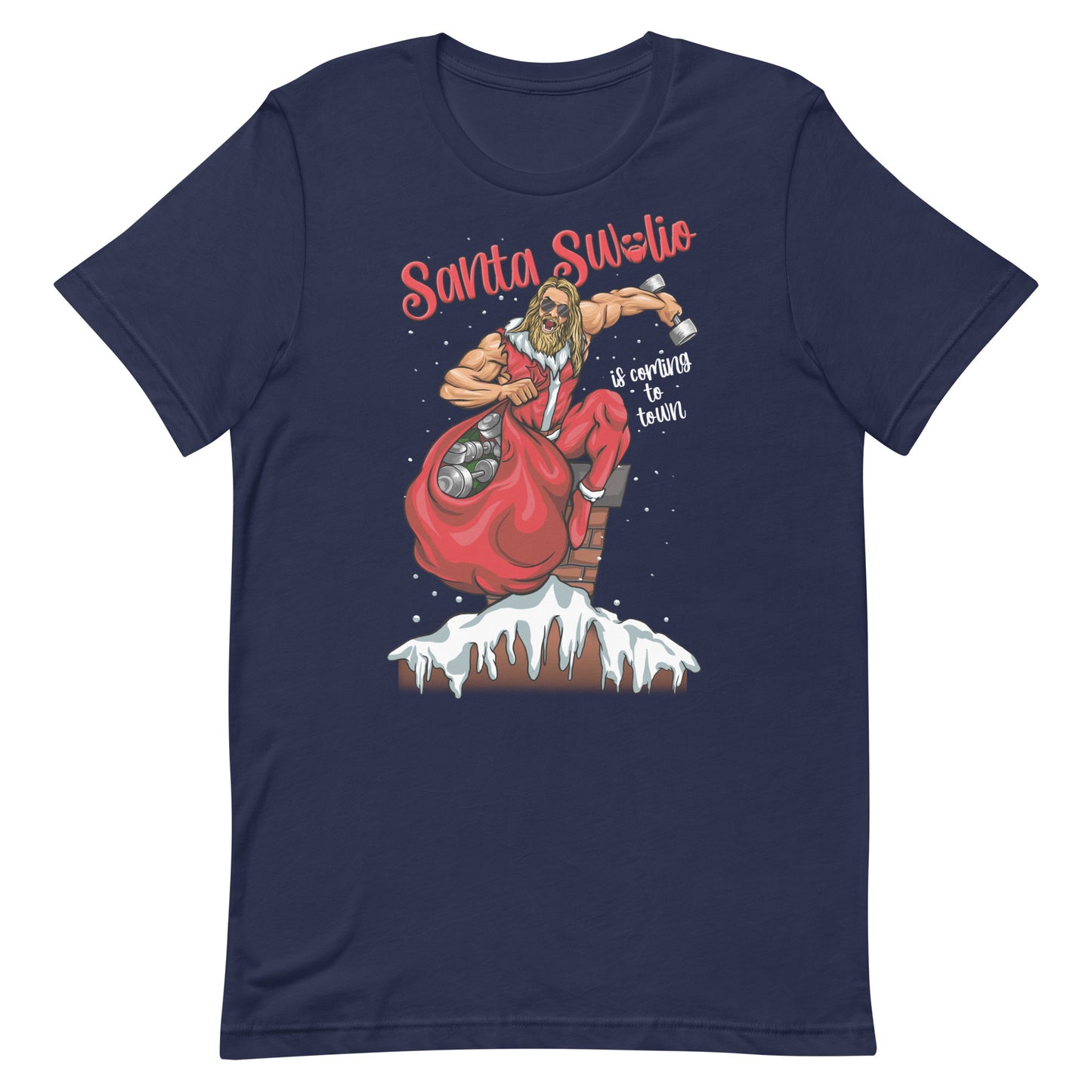 Santa Swolio Is Coming To Town T-Shirt