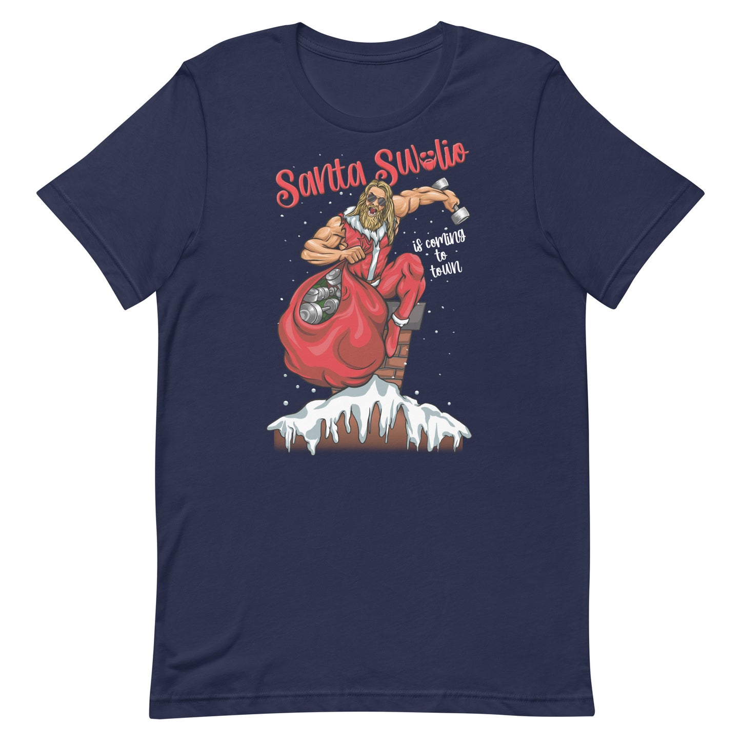 Santa Swolio Is Coming To Town T-Shirt