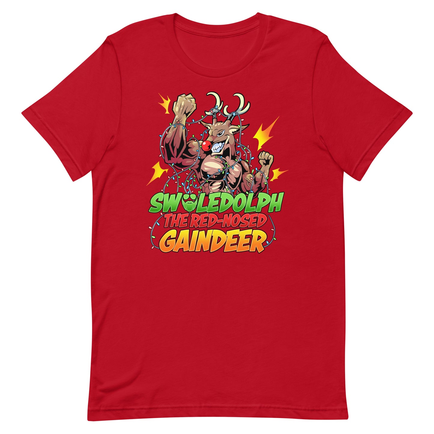 Swoledolph The Red-Nosed Reindeer