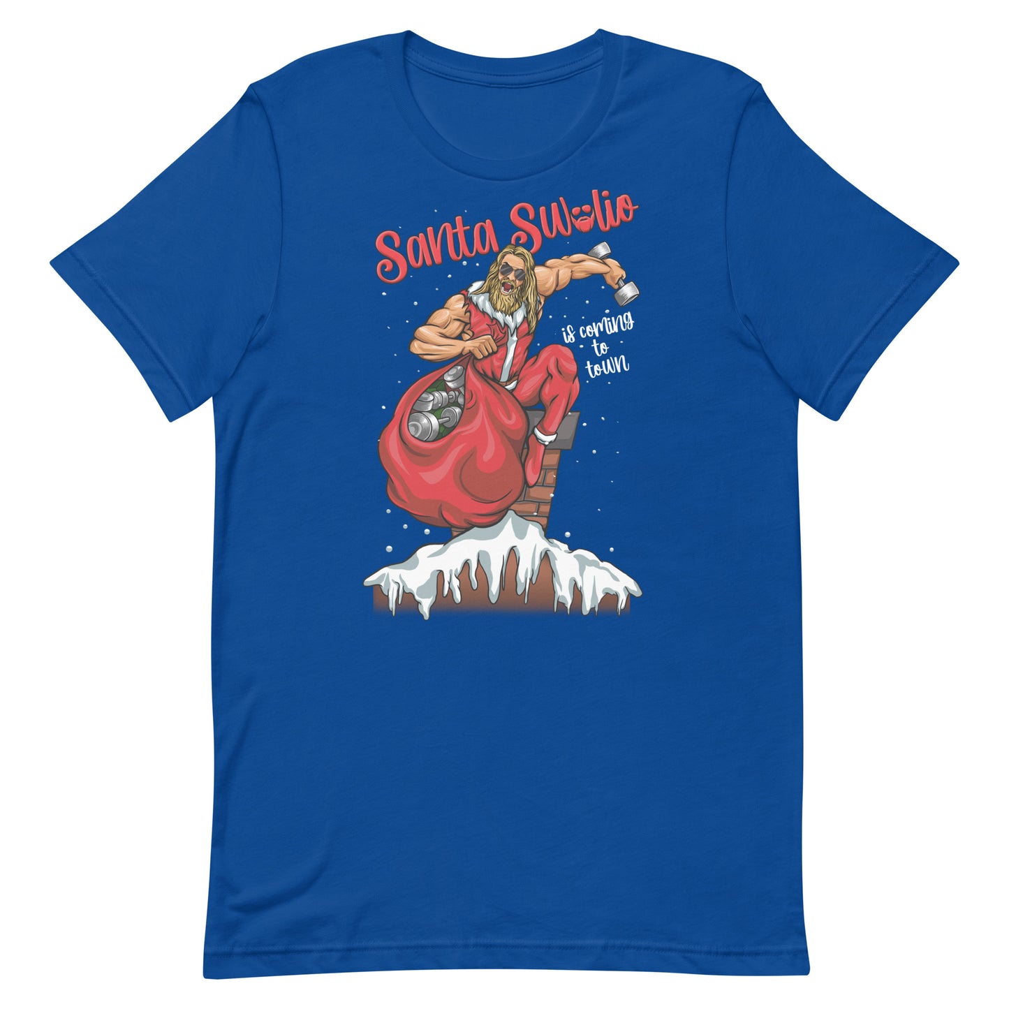 Santa Swolio Is Coming To Town T-Shirt