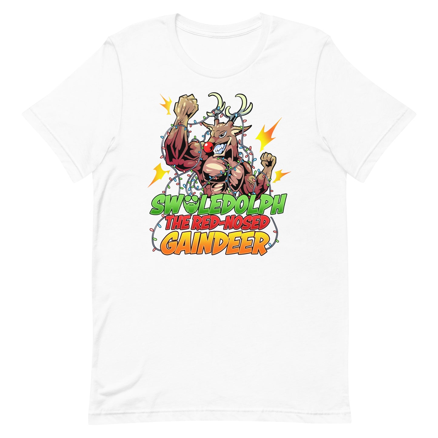 Swoledolph The Red-Nosed Reindeer