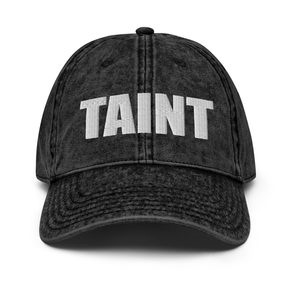 Taint Vintage Cotton Twill Cap