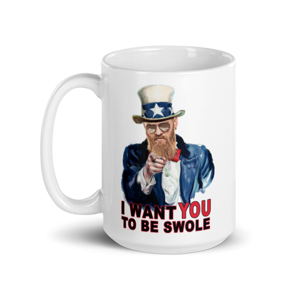 I Want You To Be Swole Mug