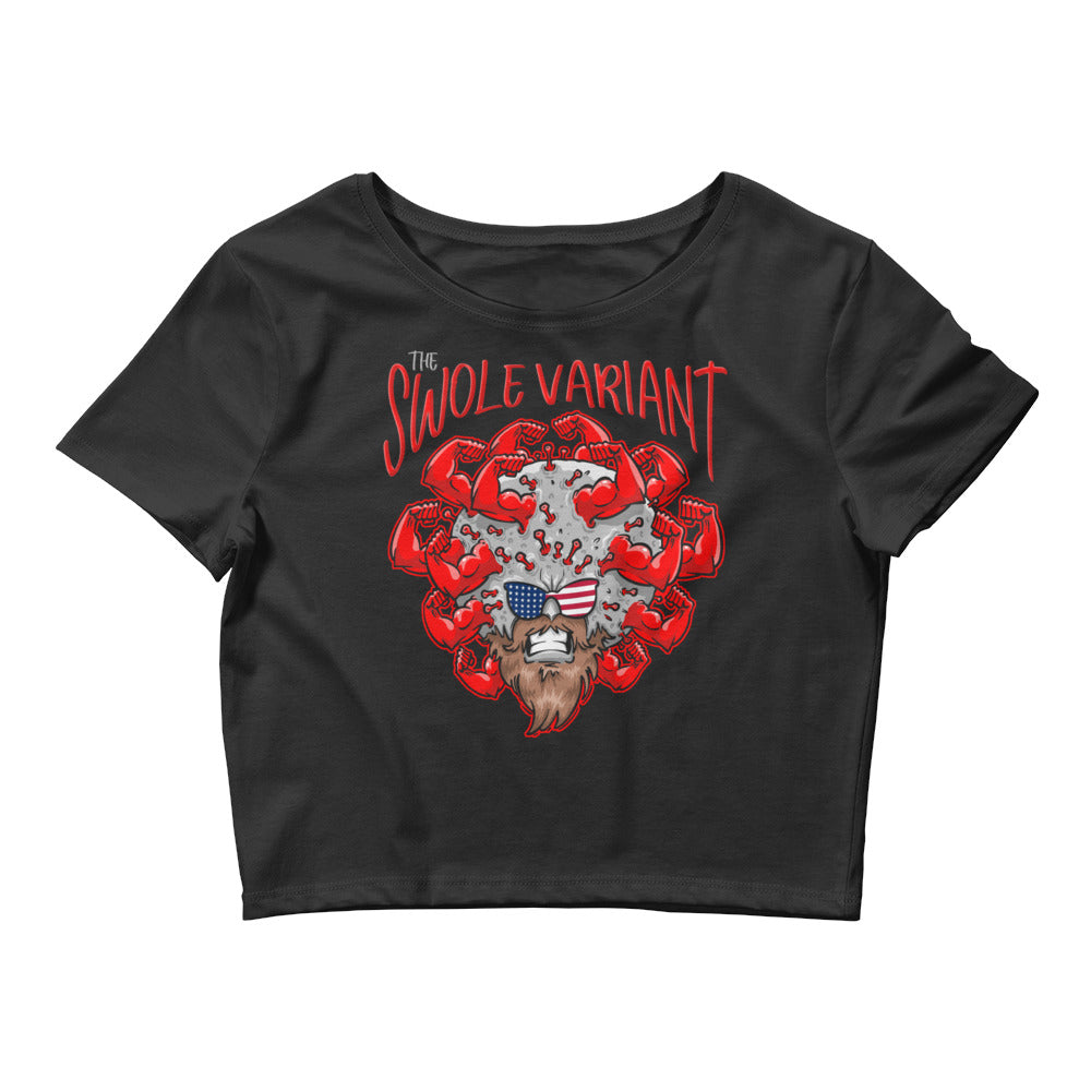 The Swole Variant Women’s Crop Tee