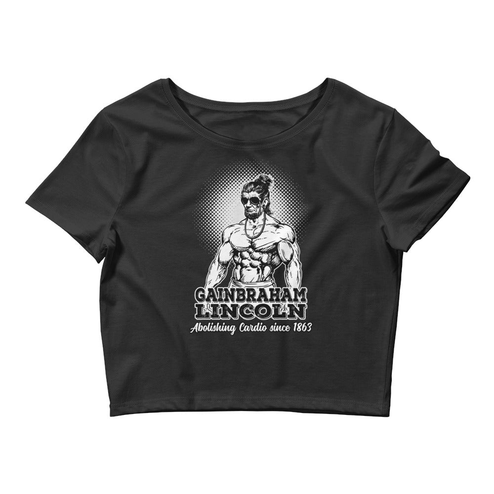 Gainbraham Lincoln Women’s Crop Tee
