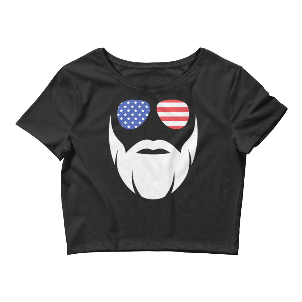 Papa Swolio for President Women’s Crop Tee