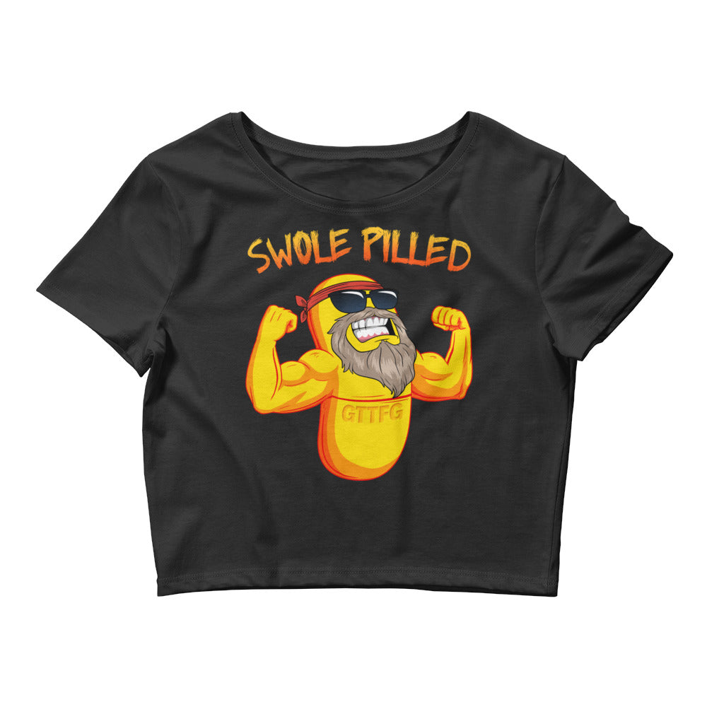 Swole Pilled Women’s Crop Tee