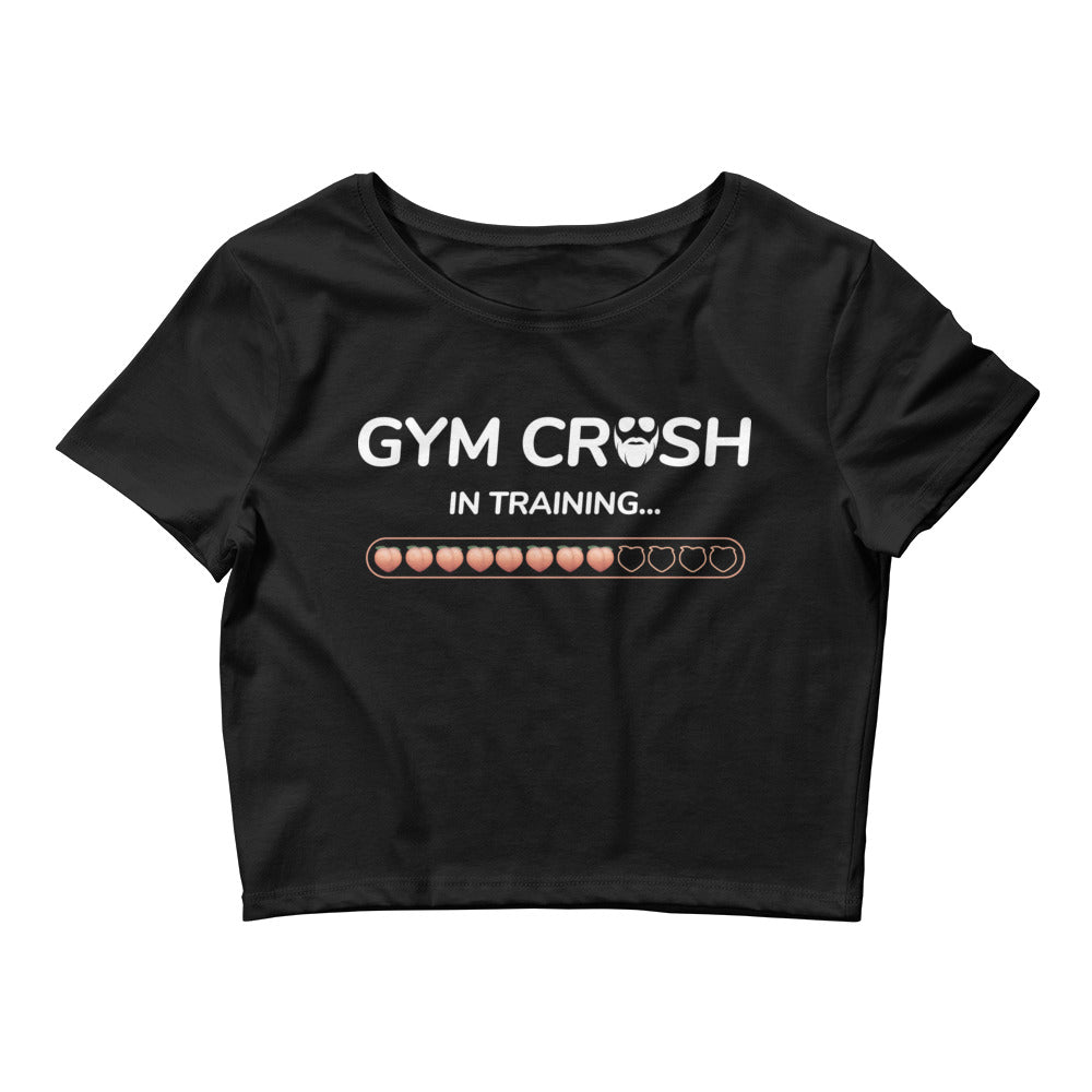 Gym Crush In Training (Peach) Women’s Crop Tee