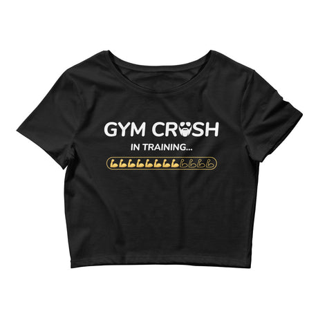 Gym Crush In Training (Bicep) Women’s Crop Tee