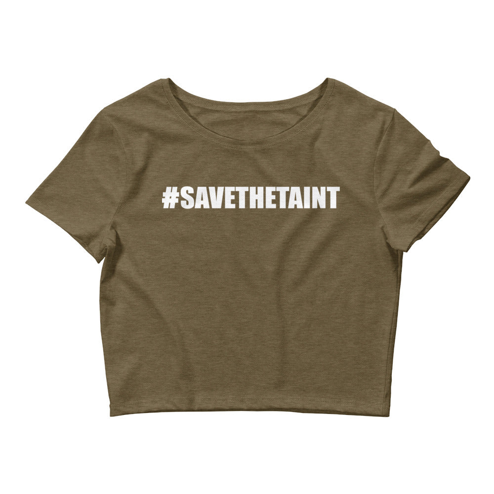Save The Taint Women’s Crop Tee