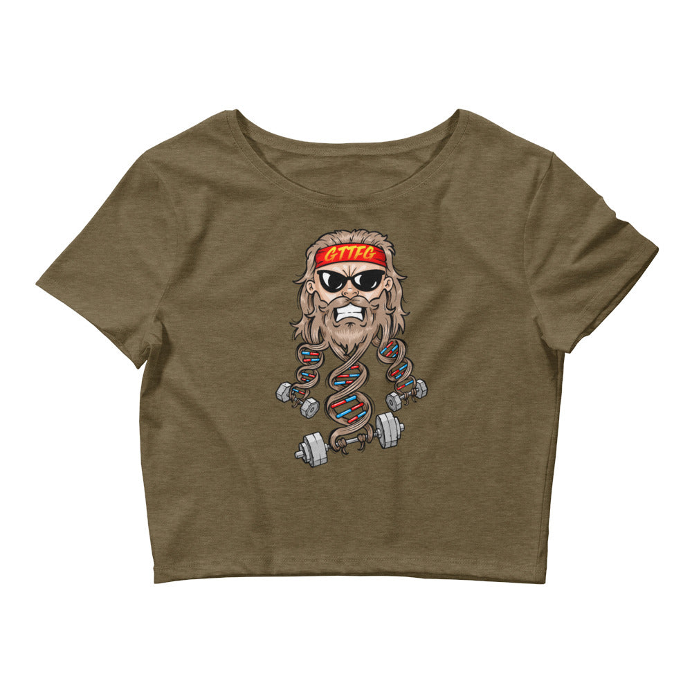 Swole Since Birth Women’s Crop Tee